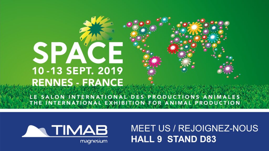 TIMAB Magnesium will be present at SPACE 2019