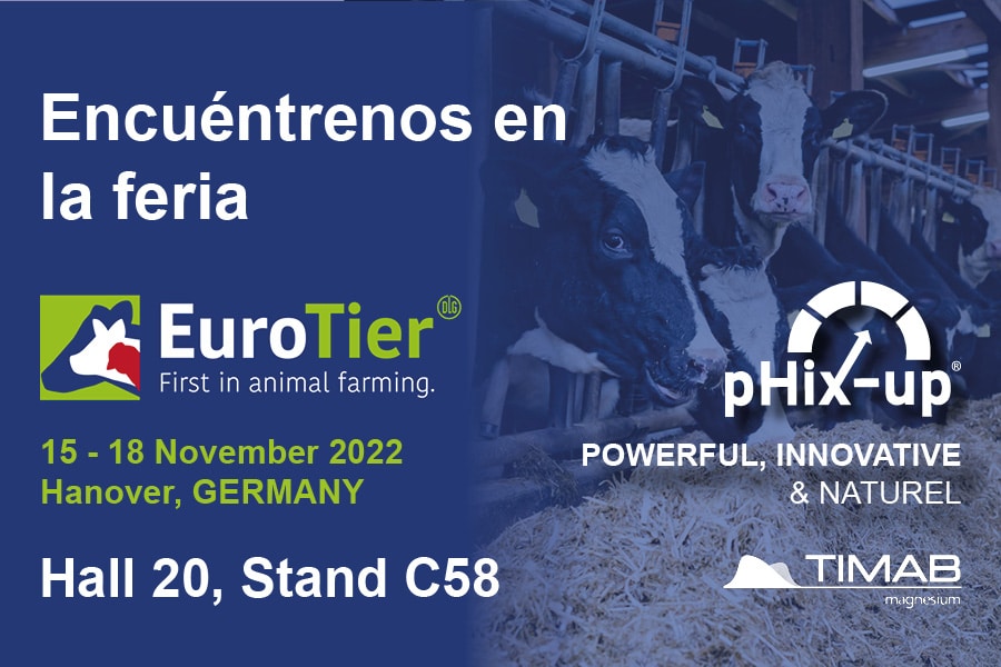 TIMAB MAGNESIUM ESTARÁ PRESENTE EN EuroTier 2022