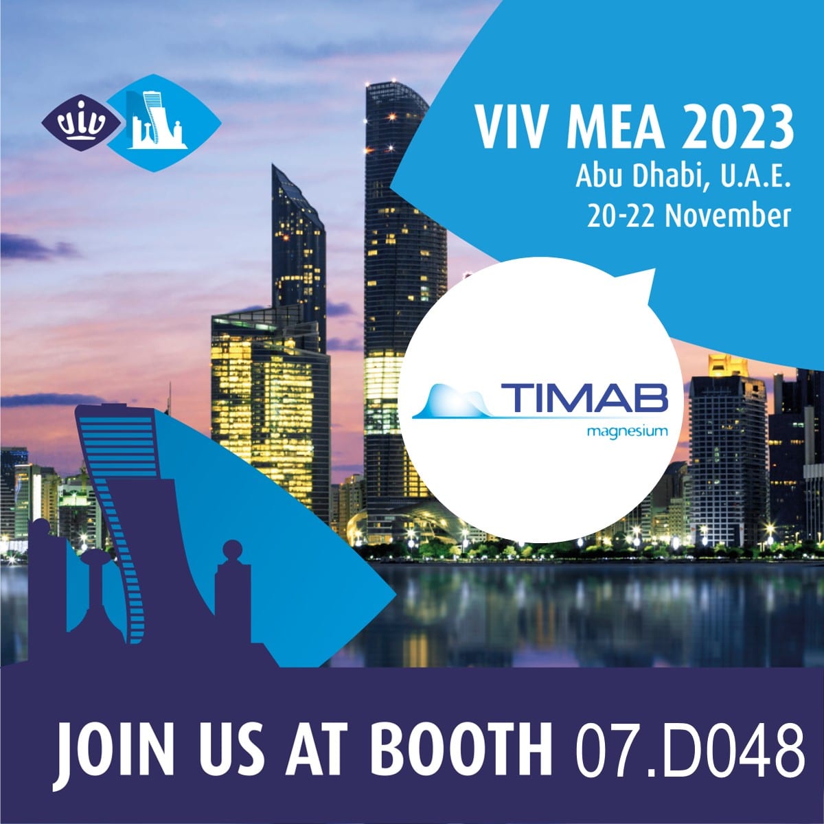 TIMAB Magnesium at VIV MEA 2023